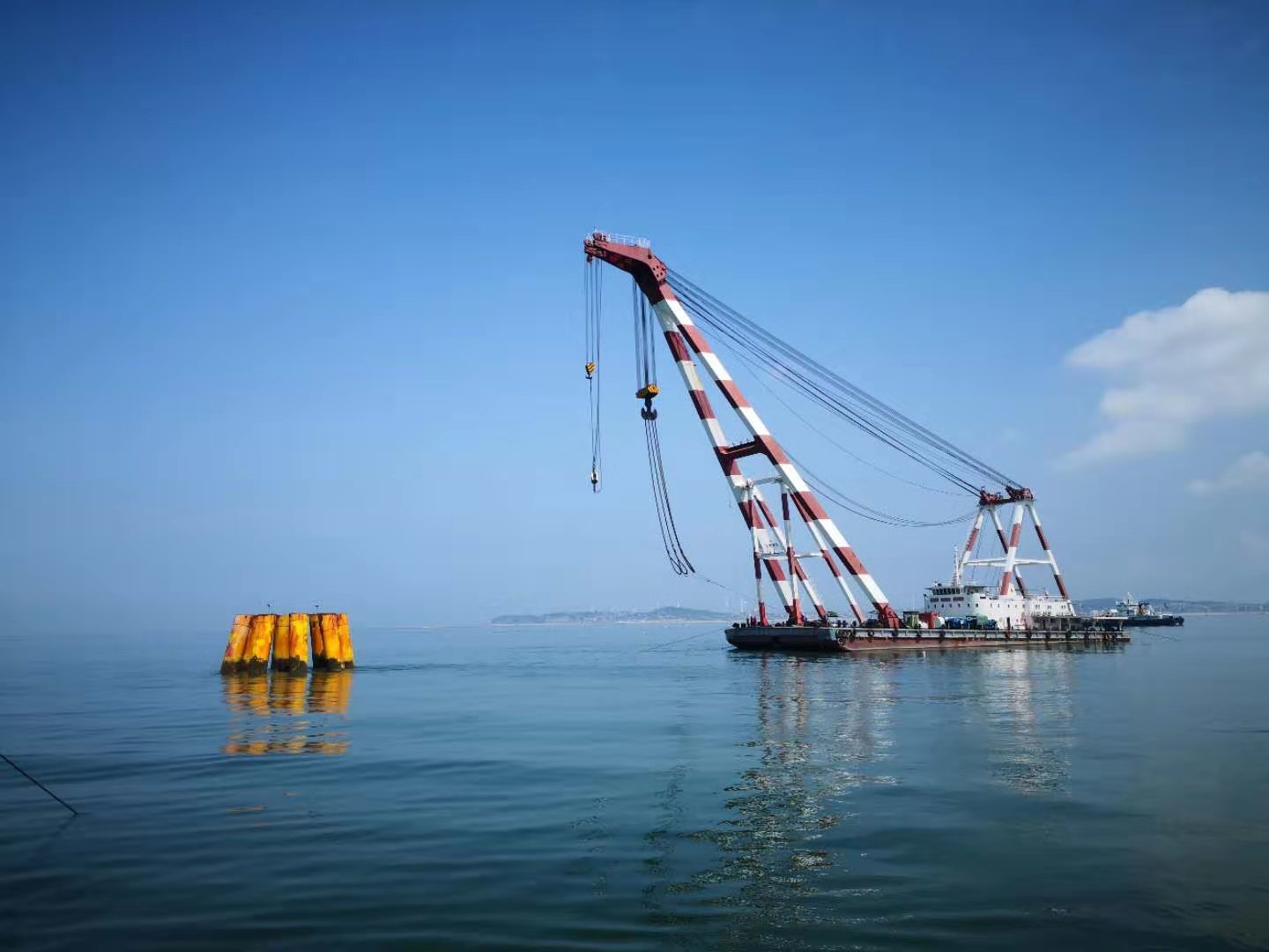 中交一航局三川福建莆田F區(qū)＆石城海上風(fēng)電項目樁基